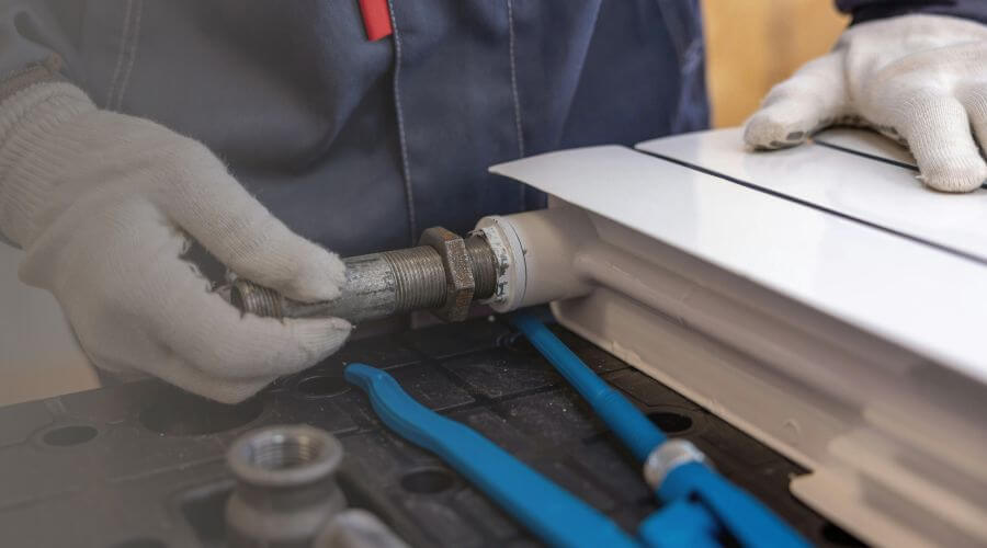 Professional water heater repair services in Milford, KS